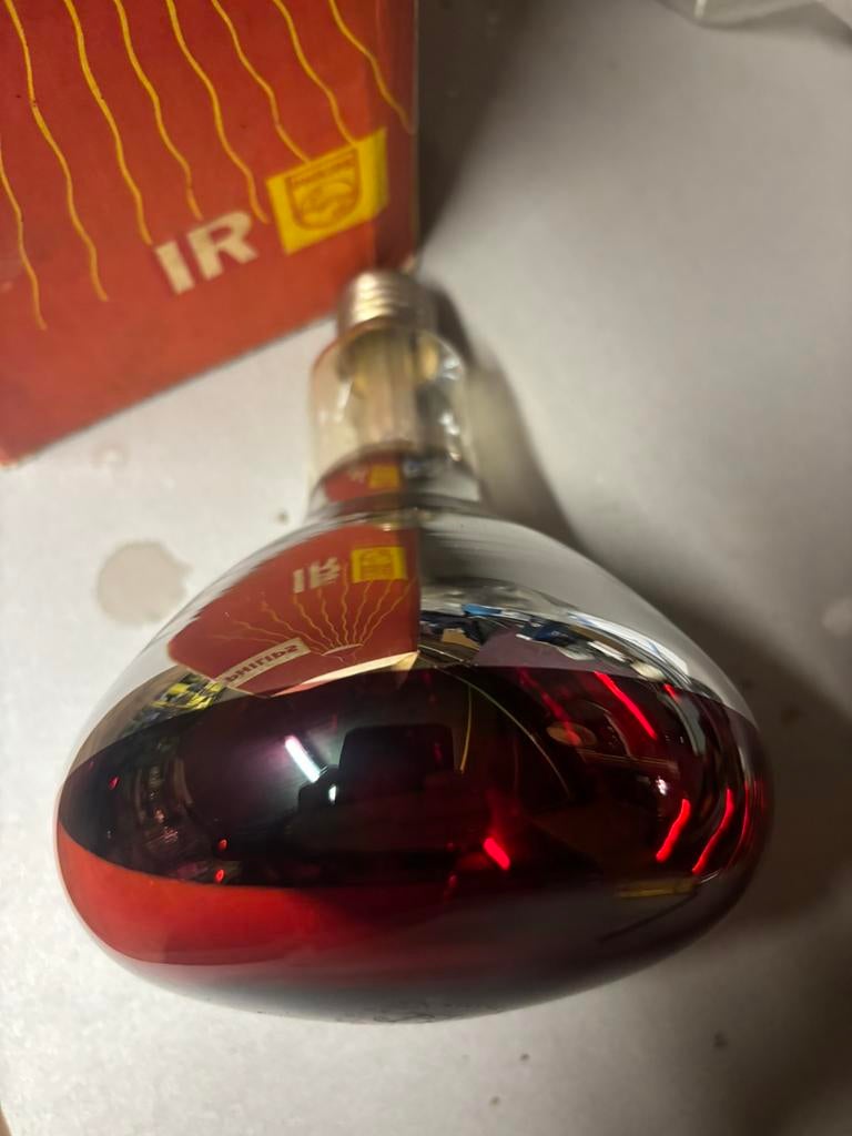 Infraroodlamp, Ophalen, Zo goed als nieuw