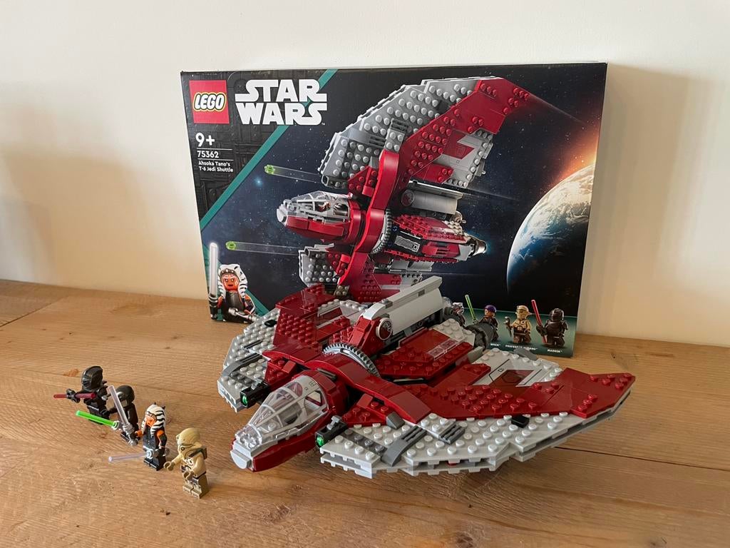 Lego 75362 Ahsoka Tano’s T-6 Jedi Shuttle, Ophalen of Verzenden, Nieuw, Complete set, Lego