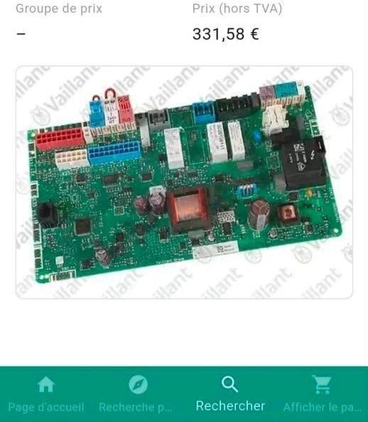 Carte Vaillant ecoTEC (100% neuve), Enlèvement ou Envoi, Neuf