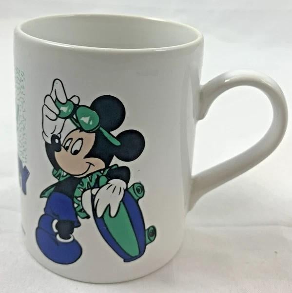 Disney Mickey Mouse Mok Kilncraft 1987 Vintage Keramiek, Verzenden, Mickey Mouse, Zo goed als nieuw, Servies