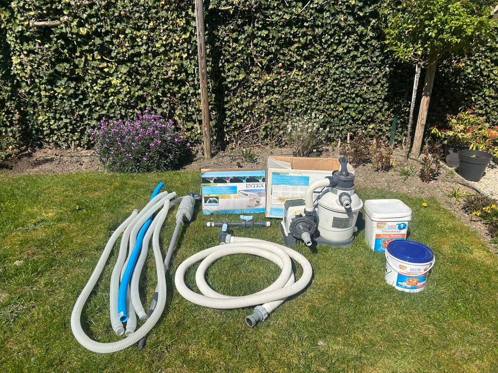 Zandfilter intex, Tuin en Terras, Zwembaden, Ophalen, Gebruikt