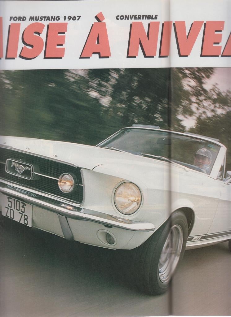 1967 Ford Mustang Cabriolet voiture de collection, Envoi, Utilisé, Ford