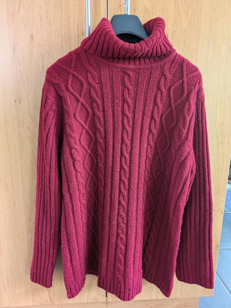 Trui winter, Kleding | Dames, Maat 46/48 (XL) of groter, Ophalen of Verzenden, Rood, Gedragen