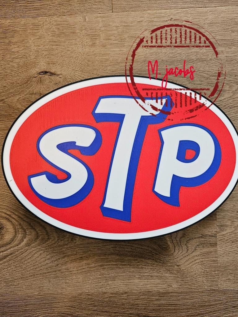 Prachtige vintage STP lichtbak, een echte eyecatcher., Verzamelen, Ophalen of Verzenden