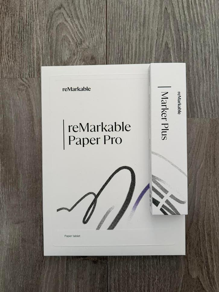 reMarkable Paper Pro + Marker Plus | Nieuw in doos, Computers en Software