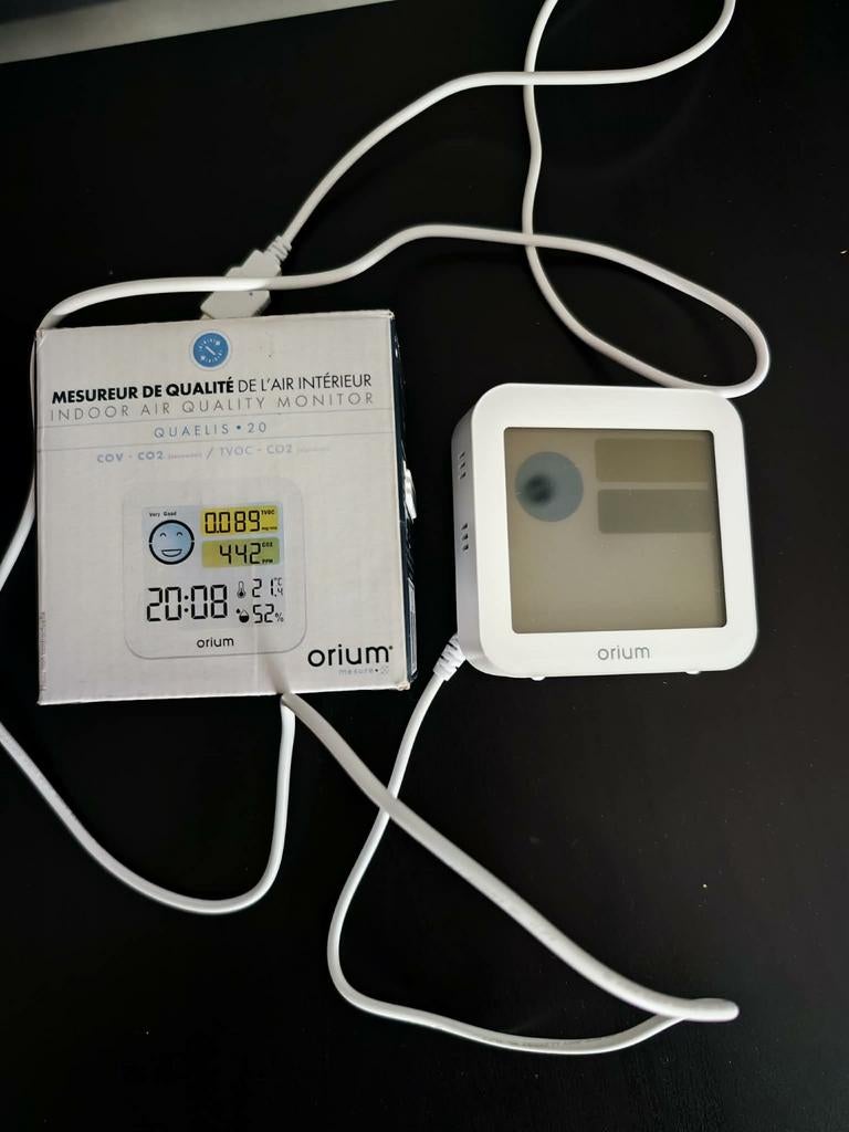 Luchtkwaliteitsmeter, Ophalen of Verzenden