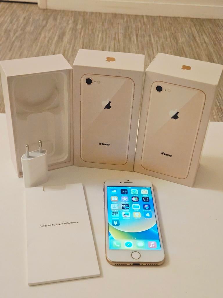 Apple iPhone 8 goud 64 GB, Telecommunicatie, Mobiele telefoons | Huawei, Overige kleuren, Touchscreen, Ophalen of Verzenden, Zo goed als nieuw