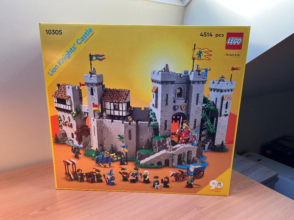 Lego Ridder kasteel set 10305, Lego, Nieuw, Ophalen of Verzenden, Castle