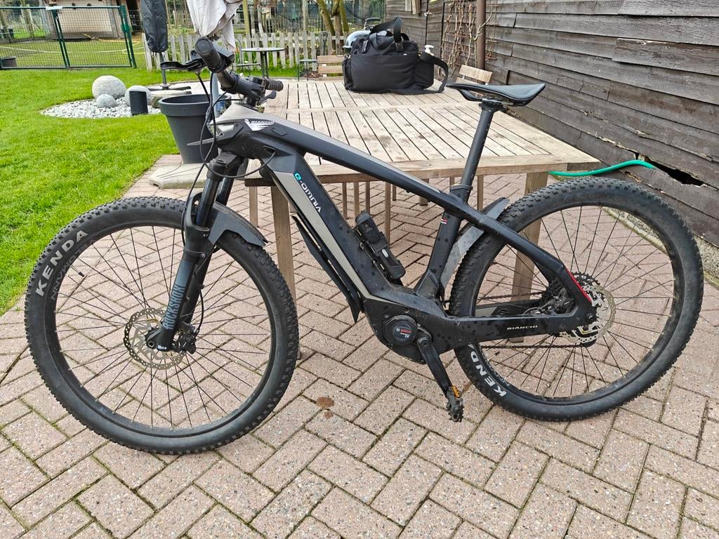 Bianchi e omnia type x elektrische mountainbike, Ophalen