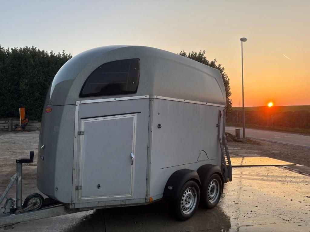 Van Böckmann Duo R, Dieren en Toebehoren, Ophalen, Gebruikt, Overige materialen, 2-paards trailer