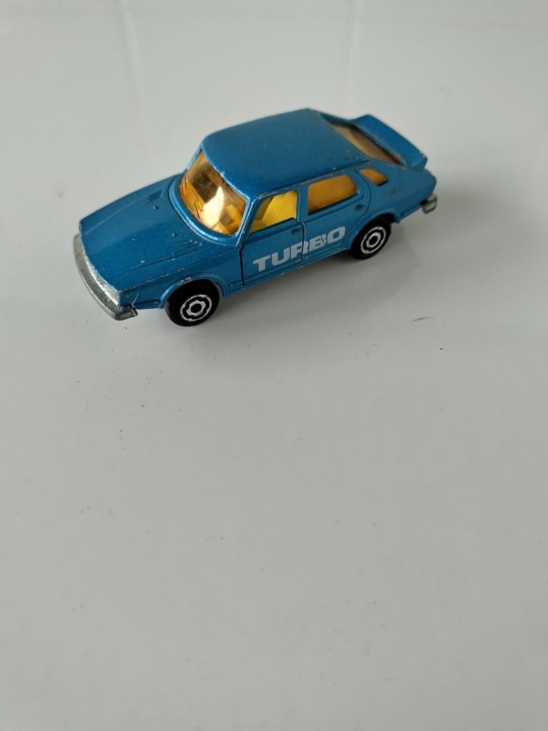 Vintage Majorette Saab 900 Turbo AFHALING LEES BESCHRIJVING, Ophalen, Zo goed als nieuw, Auto, Majorette