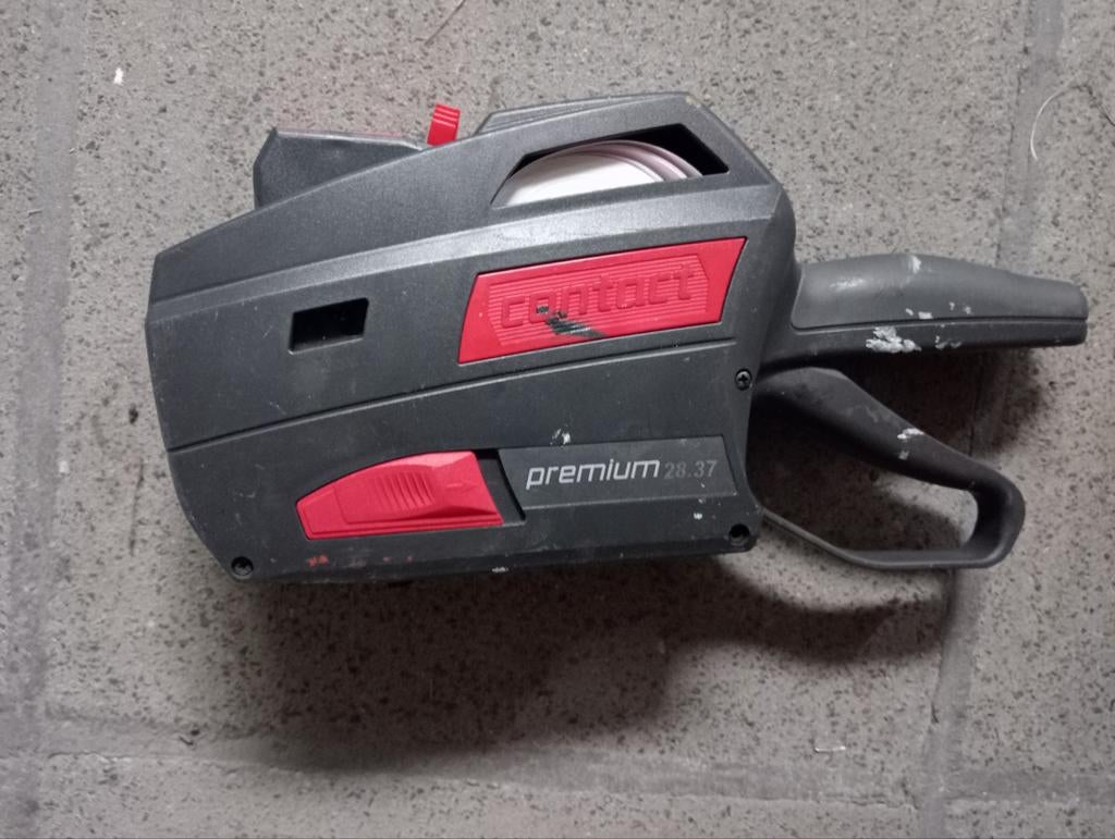 Etikeermachines met rollen, Enlèvement