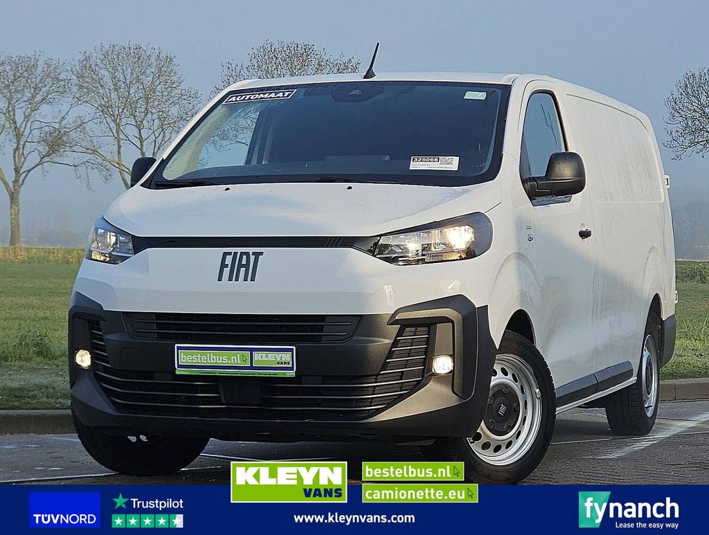 Fiat SCUDO 2.0 L3 Navi Automaat!, Auto's, Bestelwagens en Lichte vracht, Automaat, Wit, Bedrijf, Diesel
