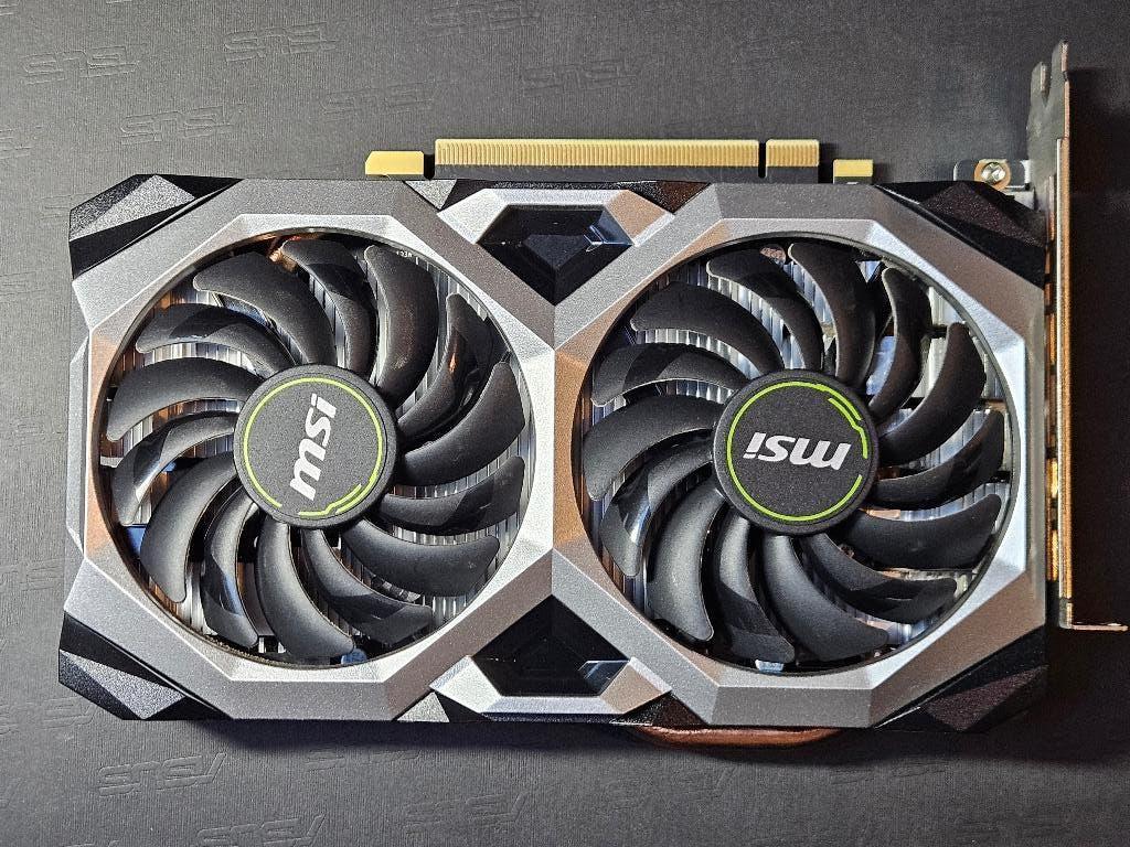 Nvidia RTX 2060 videokaart, Computers en Software, Videokaarten, Zo goed als nieuw, Nvidia, PCI-Express 3.0, GDDR6, HDMI, DisplayPort