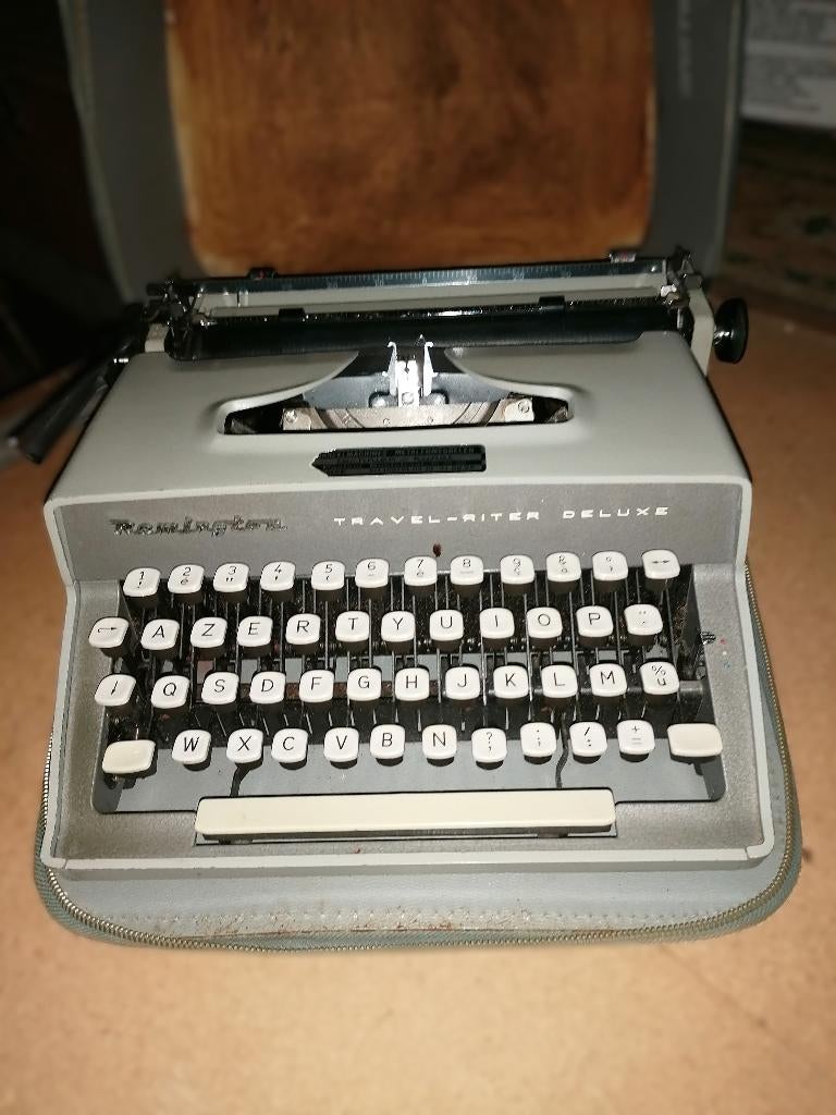 Remington typmachine inclusief opbergkoffer, Ophalen