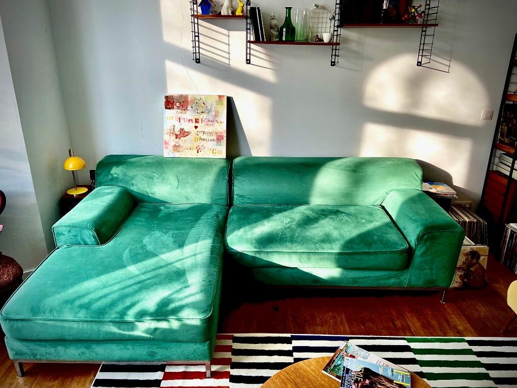 Canapé KRAMFORS - Design par Mia Gammelgaard - 2000 for IKEA, Maison & Meubles, Trois personnes, 250 à 300 cm, Comme neuf, Enlèvement