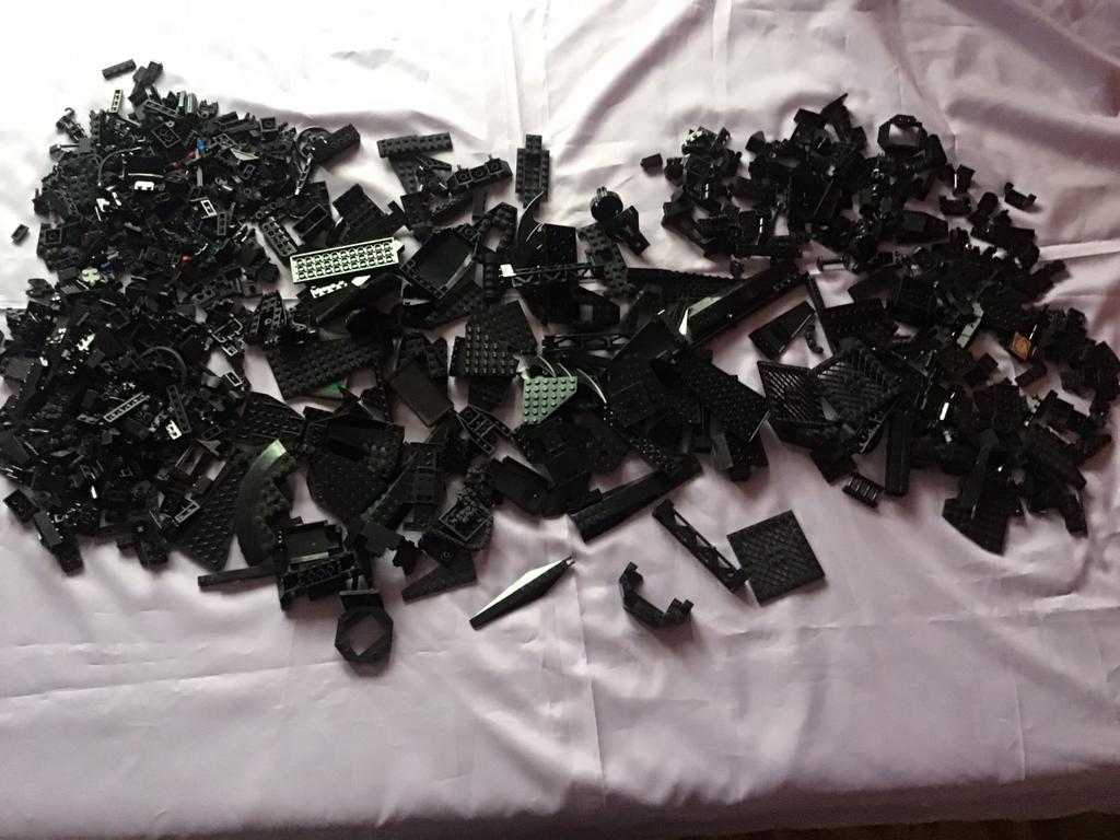 Lego zwarte onderdelen hele partij, Kinderen en Baby's, Speelgoed | Duplo en Lego, Ophalen of Verzenden, Lego