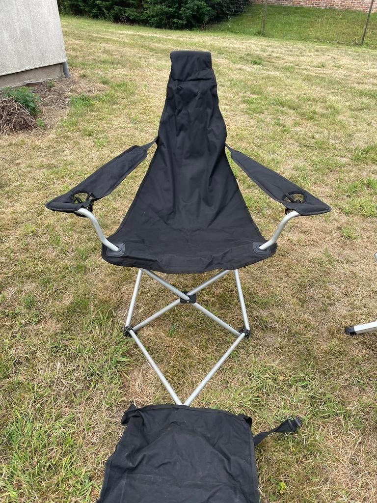 Chaises de camping et lit, Caravanes & Camping, Enlèvement, Comme neuf