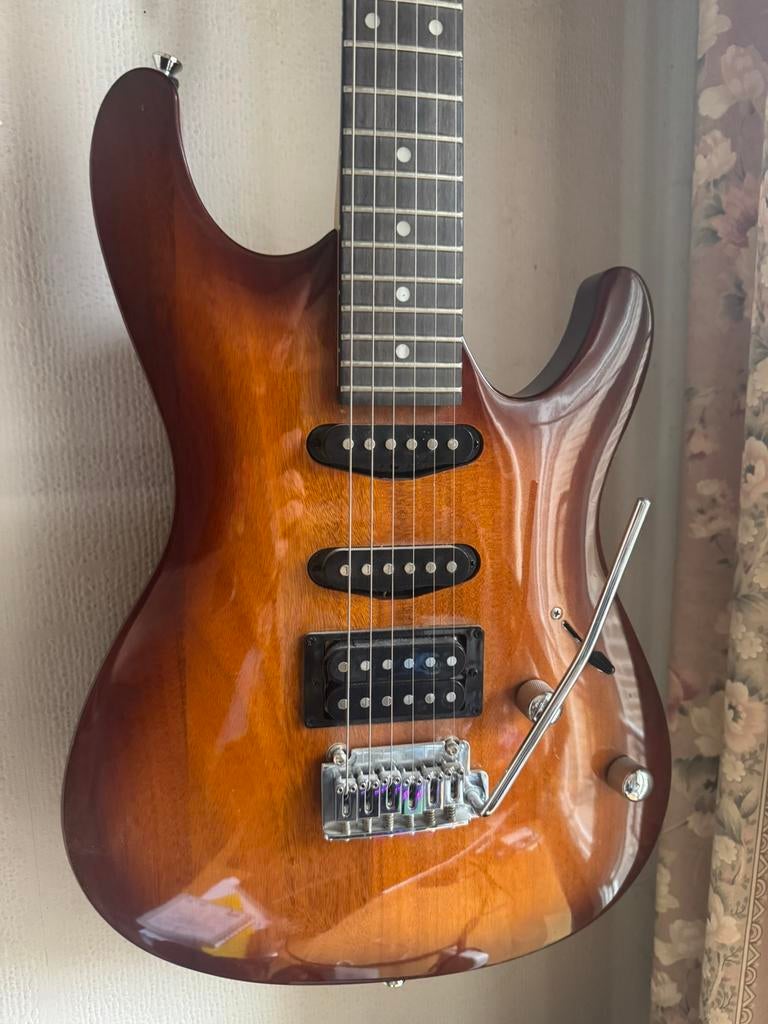 Ibanez GSA60 brown sunburst, Ophalen, Zo goed als nieuw, Ibanez