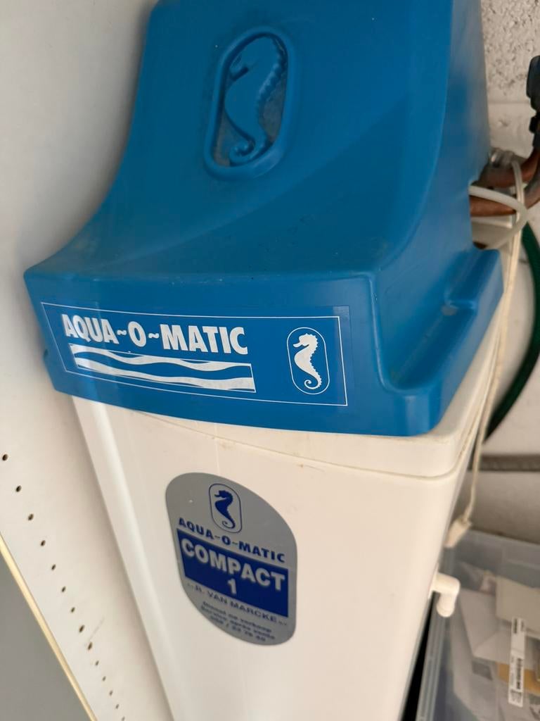 Adoucisseur d’eau Aqua o matic compact 1 van marcke, Elektronische apparatuur, Waterontharders, Ophalen, Nieuw, Waterontharder met zout