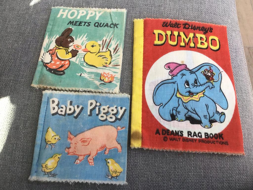 Vintage stoffen boekjes jaren ‘60, Antiek en Kunst, Ophalen of Verzenden