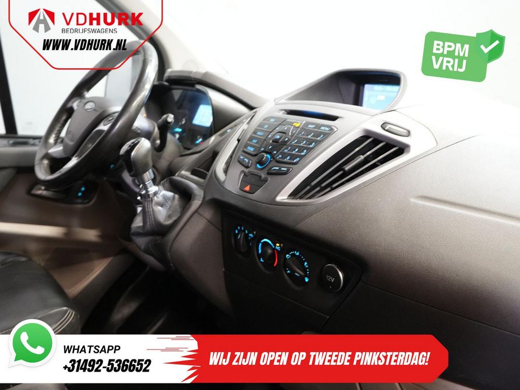 Ford Transit Custom 2.2 TDCI Trend Dubbel Cabine DC L2 BPM V, Auto's, Bestelwagens en Lichte vracht, Ford, Zilver of Grijs, Te koop