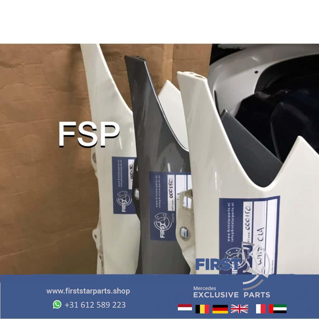 W117 zijscherm Mercedes CLA voorscherm scherm wit grijs zwar, Garde-boue, Utilisé, -, Gauche