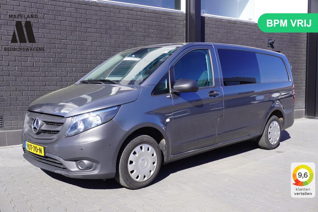 Mercedes-Benz Vito 114 CDI Lang Dubbele Cabine Automaat EURO, Autos, Camionnettes & Utilitaires, Entreprise, ABS, Verrouillage central