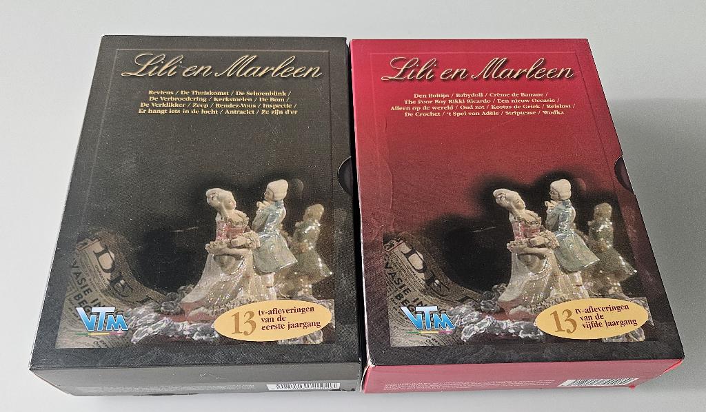 DVD boxen : Lili en Marleen jaargang 1 en 5, Ophalen of Verzenden
