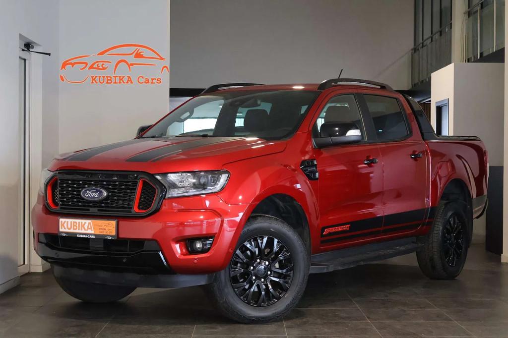 Ford Ranger 2.0 BiT EcoBlue 4x4 STORMTRAK BTW* ACC TrekH 12M, Autos, Rouge, Entreprise, Noir, https://public.car-pass.be/vhr/8b782301-5ba7-41e3-b1af-9b5ad5951fbe