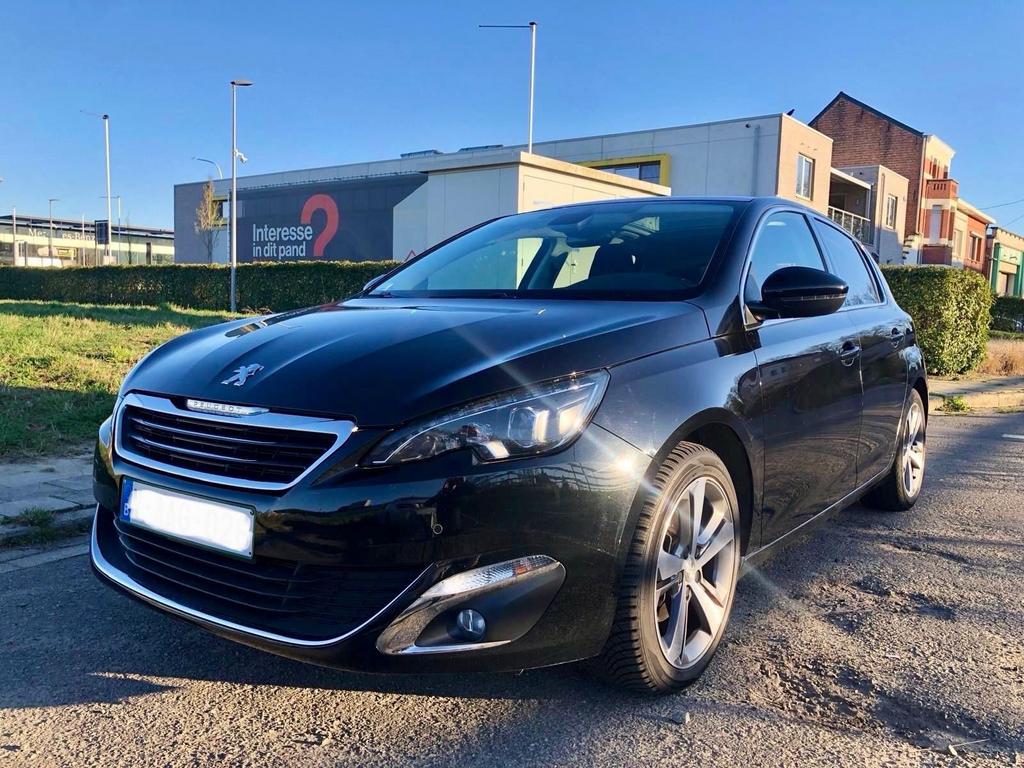 Peugeot 308 1,2i | ALLURE, Autos, Achat, Euro 6, Entreprise, Noir