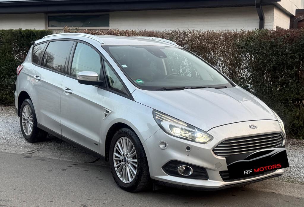 🔥FORD S-MAX  /AUTOMATIQUE /FULL OPTIONS /CUIR/GARANTIE 12 M, Auto's, Automaat, Leder, Bedrijf, Diesel