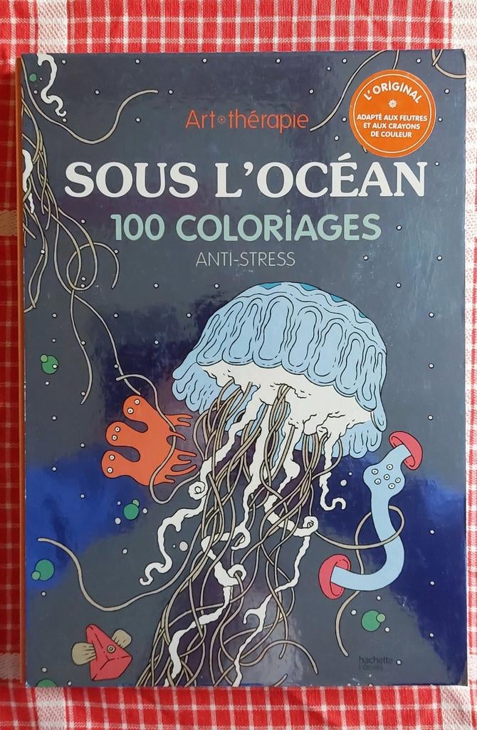 Kunsttherapie. 100 kleurplaten tegen stress. Onder de oceaan, Hobby en Vrije tijd, Tekenen, Ophalen of Verzenden, Nieuw, Potlood of Stift