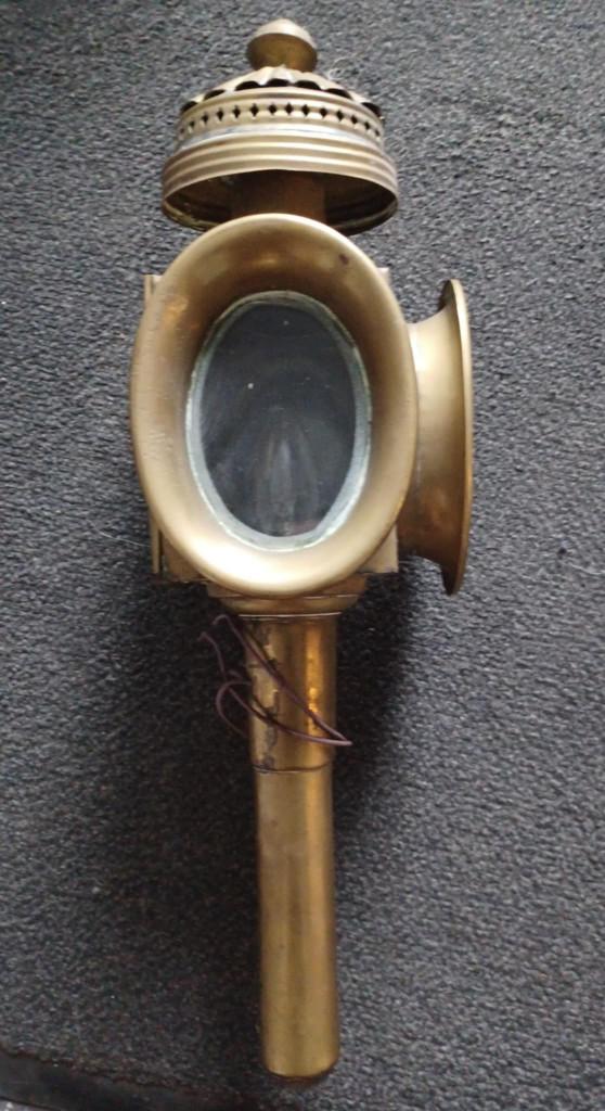 Oude koetslamp, lantaarn, koets, Antiek en Kunst, Ophalen