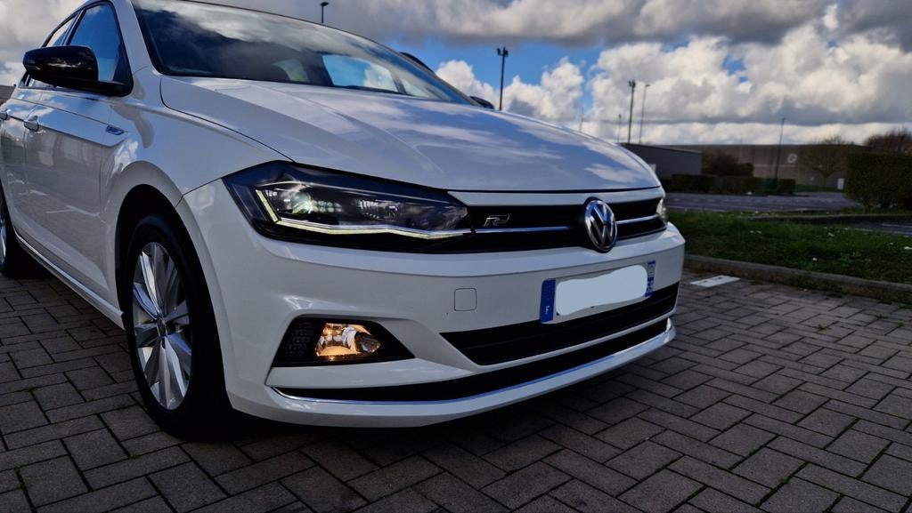Volkswagen Polo Highline R-Line 1.0 TSI 95 – 2018 –, Achat, Euro 6, Noir, 5 portes