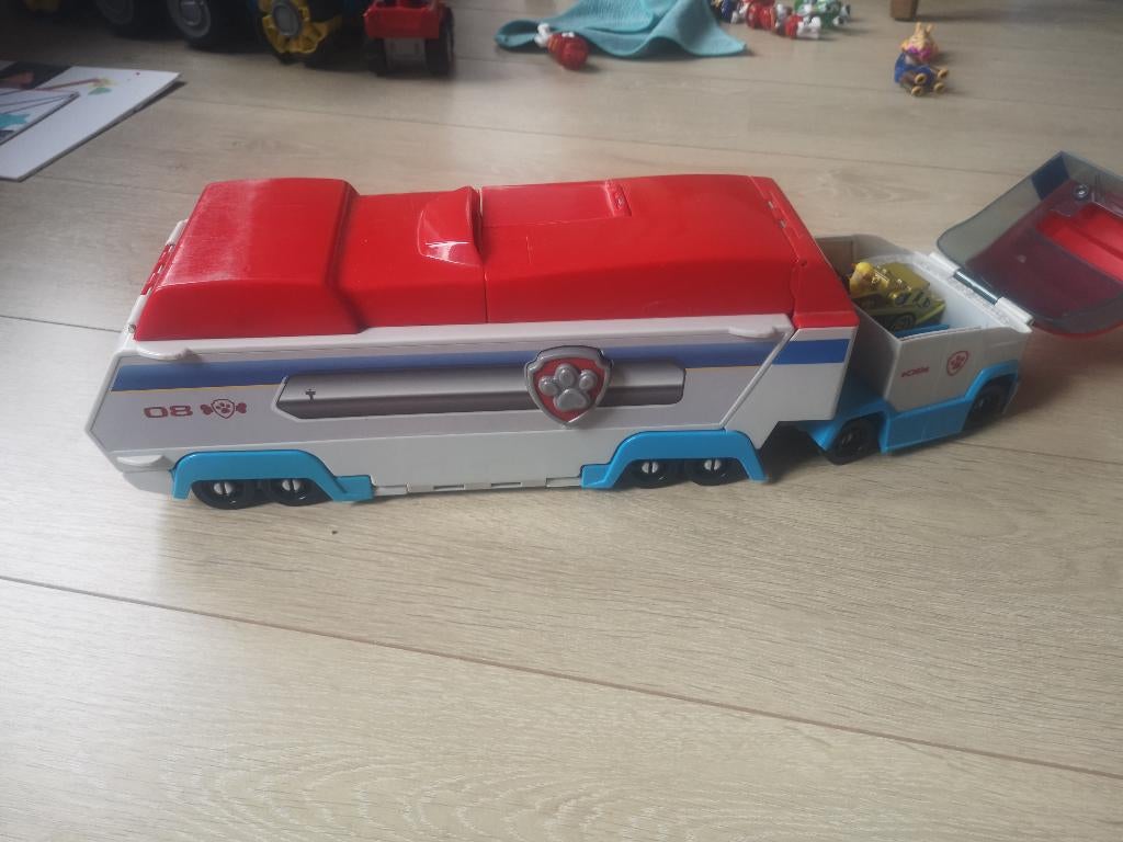 Pat patrouille camion, Enlèvement, Utilisé