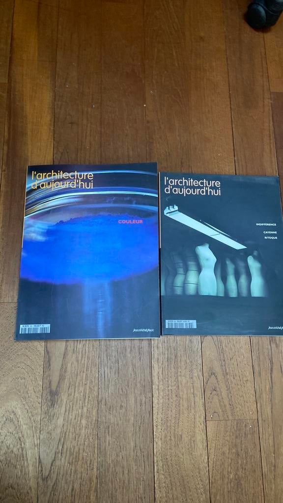 2 magazines l'architecture d'aujourd'hui de 2001, Livres, Enlèvement ou Envoi, Neuf