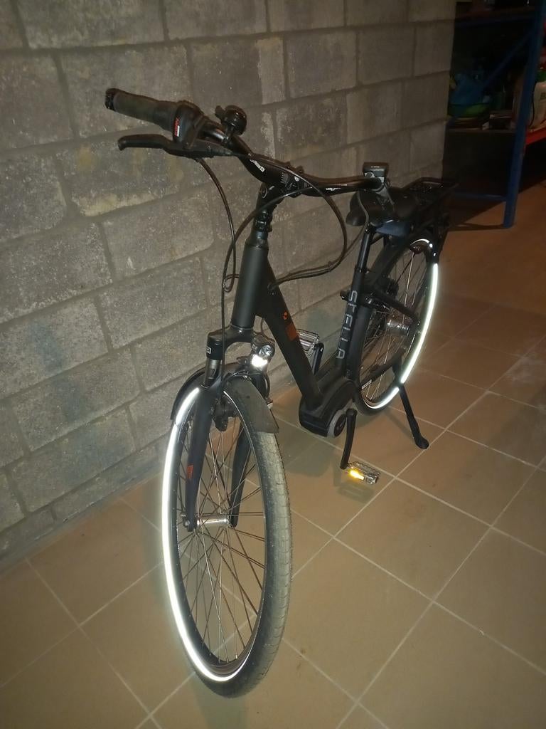 Elektrische damesfiets Stella, Enlèvement