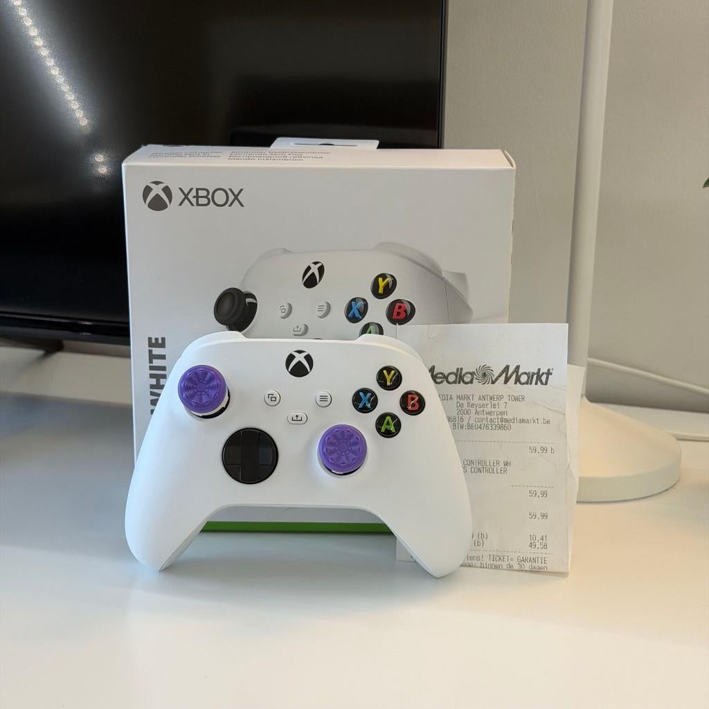 Xbox Controller - Robot White, Games en Spelcomputers, Xbox Series S, Ophalen of Verzenden, Zo goed als nieuw, Controller