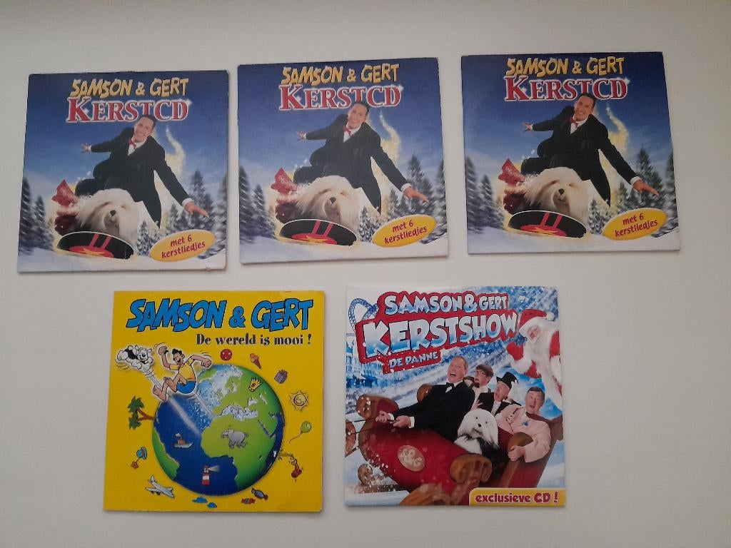 CD singles Samson en Gert, Cd's en Dvd's, Ophalen of Verzenden, Zo goed als nieuw