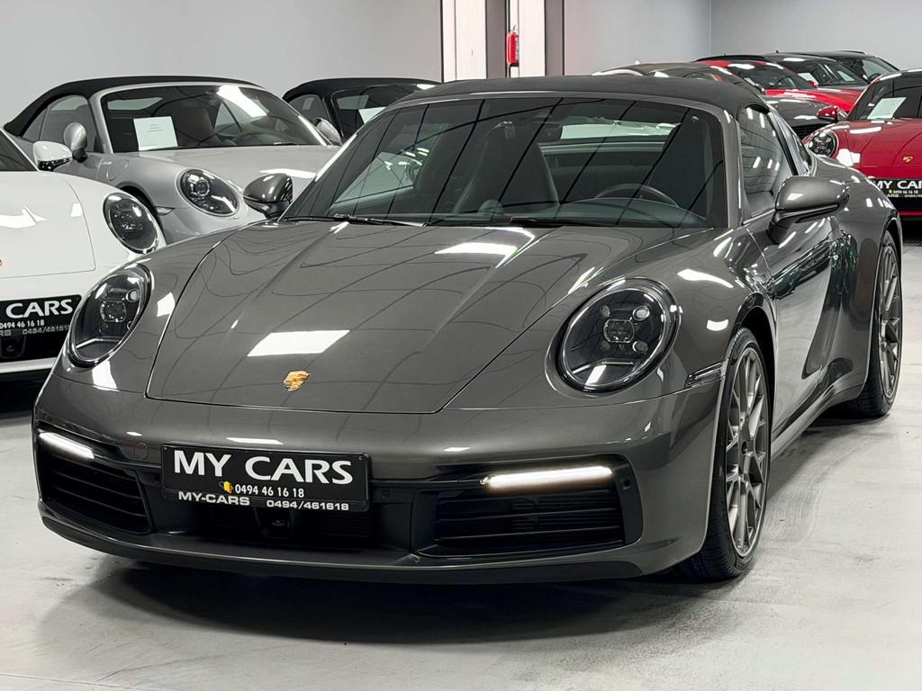 Porsche TARGA 4 3.0 Turbo 385 Cv Full Exhaust Chrono Tout Cu, Auto's, Automaat, 4 zetels, Gebruikt, Cabriolet