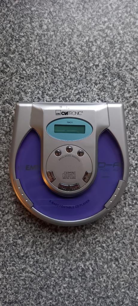 Ciatronic discman met opberghoes, TV, Hi-fi & Vidéo, Walkman, Discman & Lecteurs de MiniDisc, Enlèvement ou Envoi, Discman