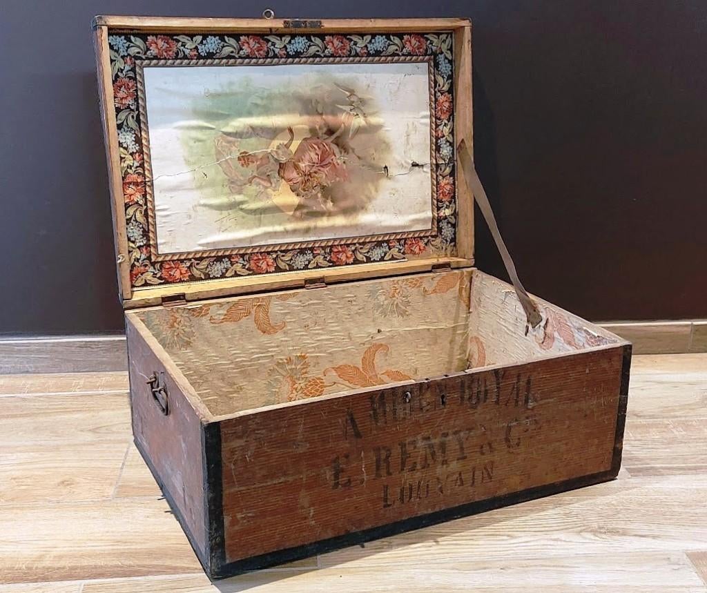 Voormalige grote zetmeelkist E.Remy & Cie, Ophalen