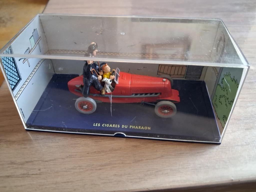 Tintin Les Cigares du Pharaon, Enlèvement ou Envoi, Voiture
