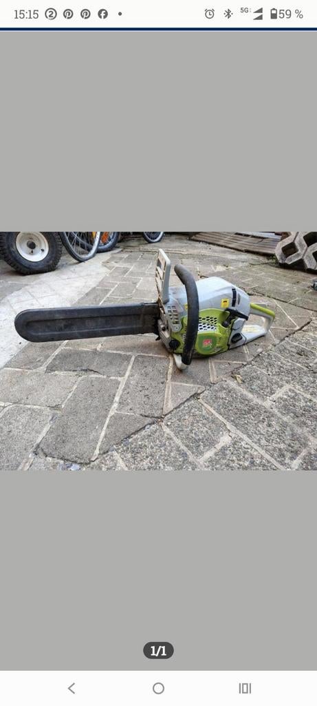 Tronçonneuse, Jardin & Terrasse, Enlèvement