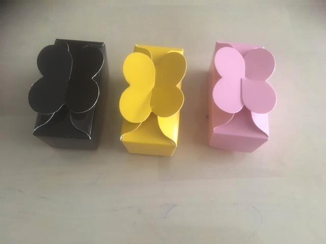 Vlinderdoosjes in 3 kleuren collectie UITVERKOOP, Ophalen of Verzenden, Nieuw, Kraamcadeau