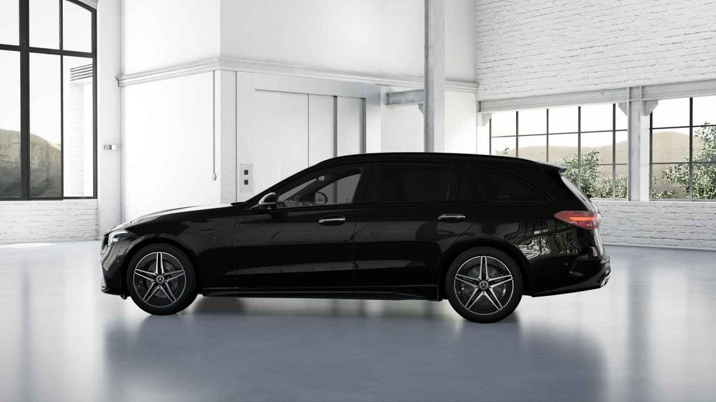 Mercedes-Benz C-Klasse 180 Break AMG Line Night Pack | Panor, Autos, Mercedes-Benz, Achat, 1800 kg, Carnet d'entretien, Noir
