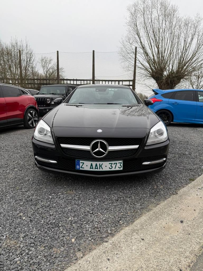 Mercedes-Benz slk 200 2012 114250km reeds blanco gvv!!!, Euro 5, Achterwielaandrijving, 4 cilinders, Cabriolet