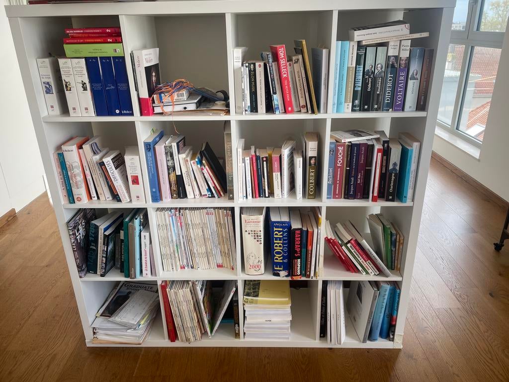 Étagère, blanc, 147x147cm, Kallax (Ikea), Enlèvement, Comme neuf