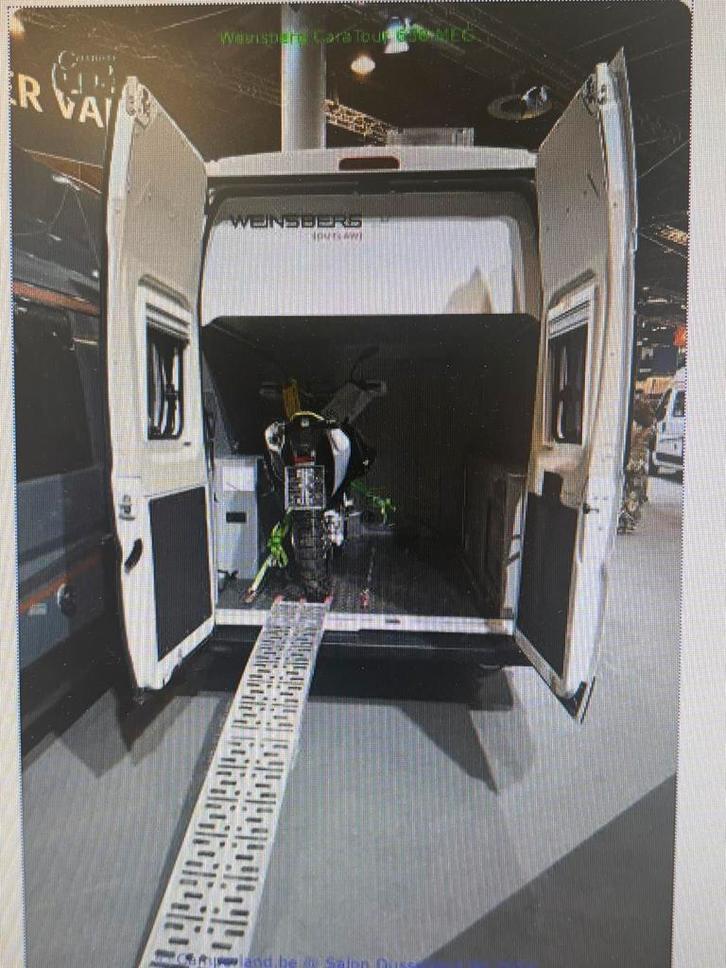 Garage à motos/vélos Fiat Ducato approuvé pour VK, Caravanes & Camping, Camping-cars, Siège de train, Jusqu'à 4, Weinsberg, 6 à 7 mètres